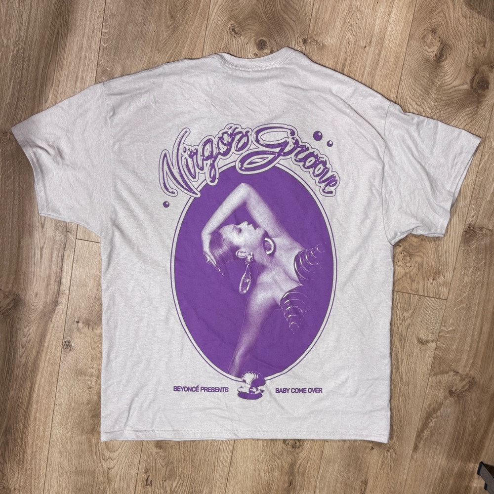 Beyoncé renaissance world tour Virgo Groove Graphic Tee XL